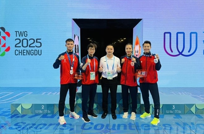 Wushu martial artists win first medals for Vietnam at World Games 2025